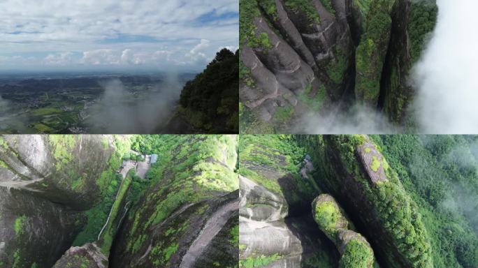 中国丹霞风景之浙江江郎山世界自然遗产