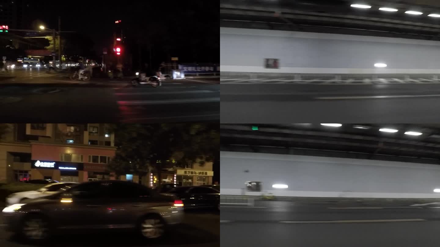行车记录视频动态侧窗行车素材