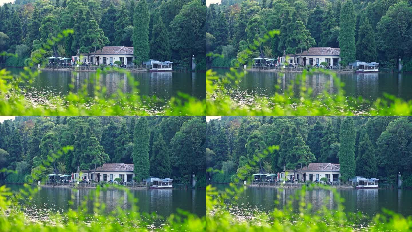 湖边房子空境