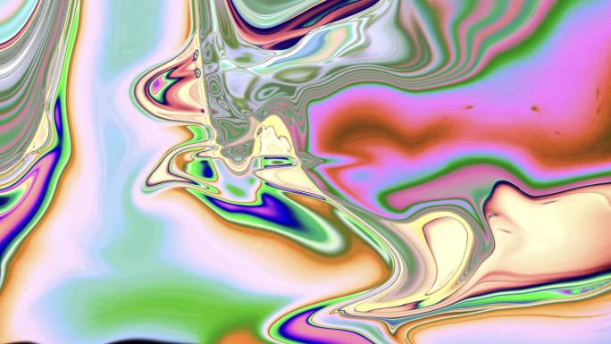 流体艺术滴扩展丰富多彩的宇宙混沌漩涡抽象美丽的纹理流背景。
