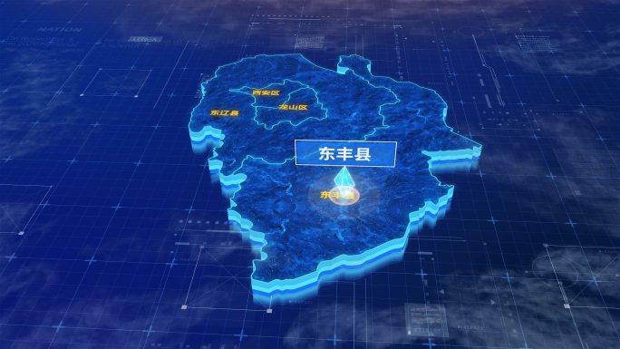 辽源市东丰县蓝色三维科技区位地图