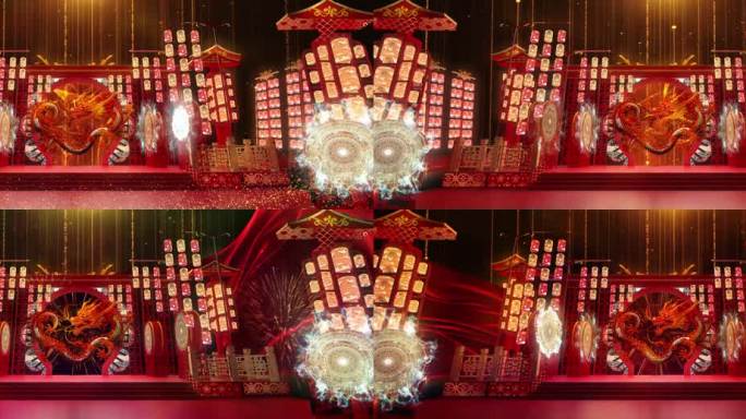 大气新年中国风鼓舞