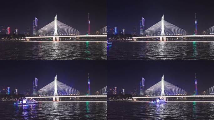 广州珠江夜景广州珠江广州珠江夜景珠江大桥