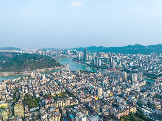 宜宾城市大景