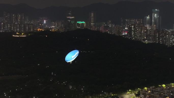 深圳福田飞艇航拍