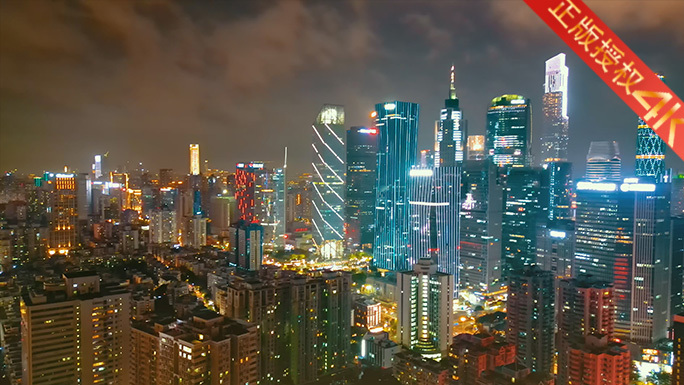 城市大气磅礴宣传片之广州都市片头4K