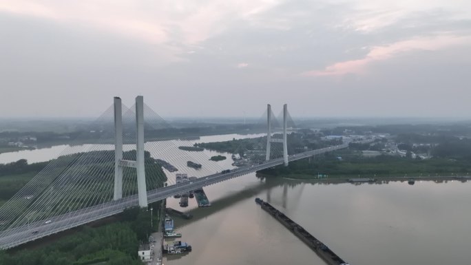 淮安大桥航拍
