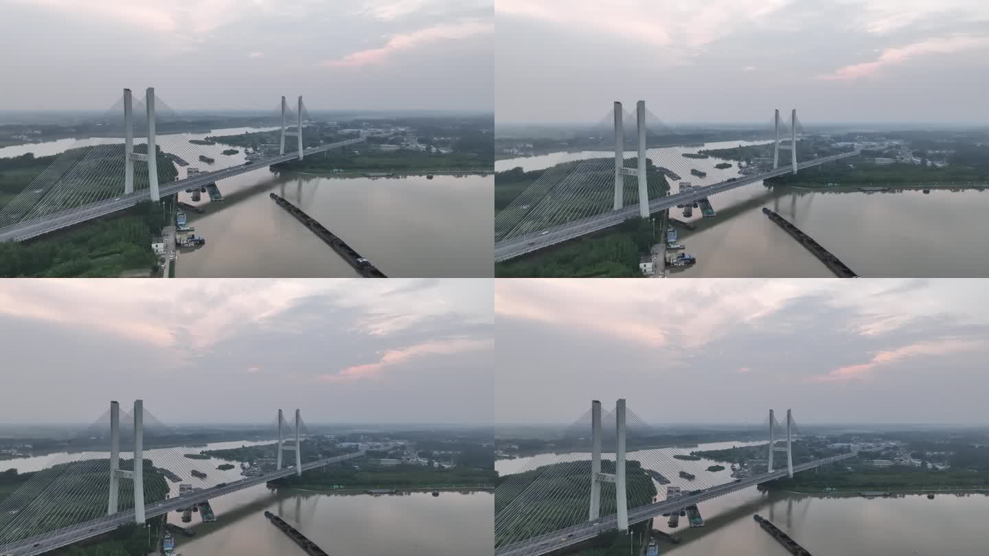 淮安大桥航拍