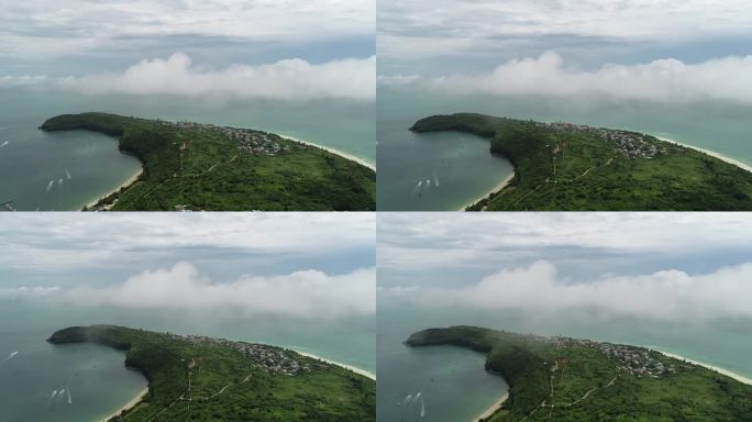 广西北海涠洲岛鳄鱼山4K_原创实拍2