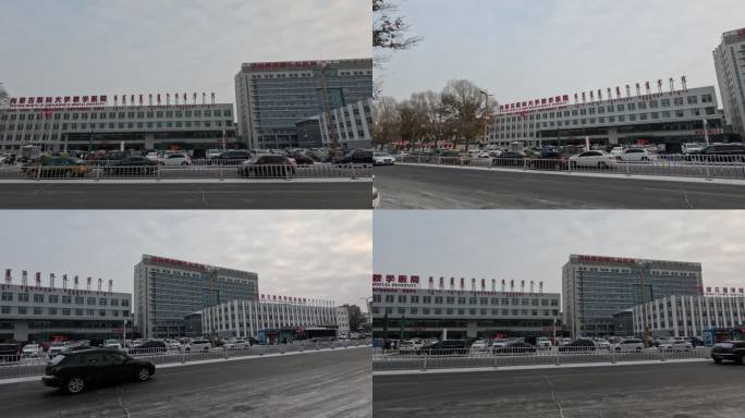冬季锡林郭勒盟中心医院