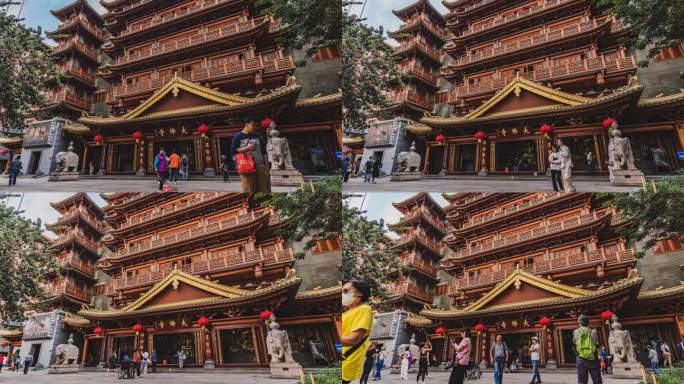 广州地标大佛寺【8K延时】