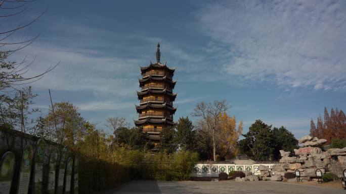 4K 扬州文峰寺 延时