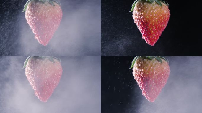 唯美写意可口创意草莓镜头