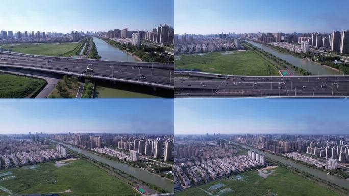 淮安城市延时画面