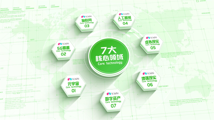 【7个】绿色明亮企业应用信息分类展示