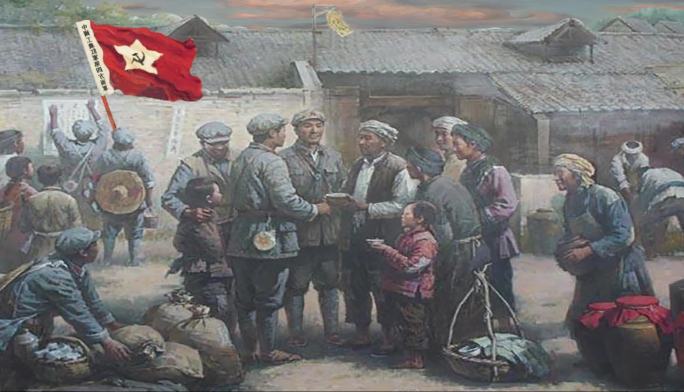 中国工农红军素材AE模板