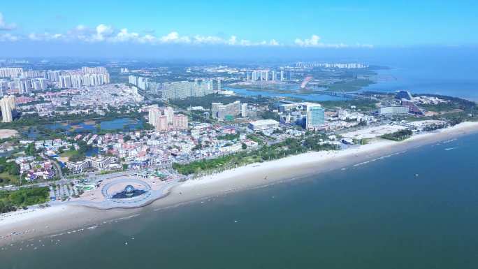 [4K]航拍素材.北海银滩旅游度假区