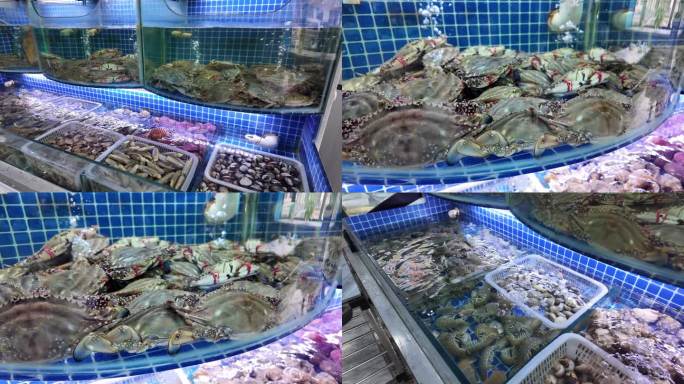 海鲜市场 螃蟹
