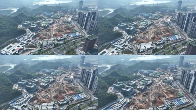 深圳光明区工业园开发建设光明水库工地项目