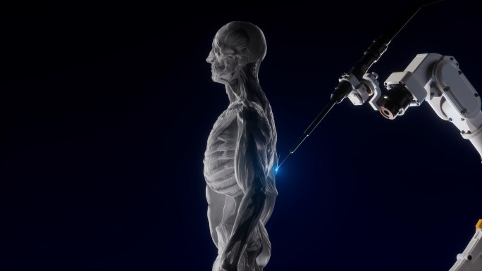 未来科技人体智慧医疗手术机器人