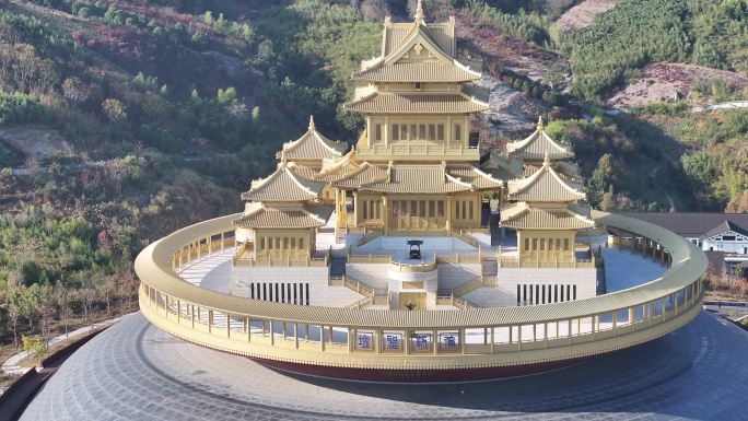 浙江宁波溪口雪窦山弥勒圣坛