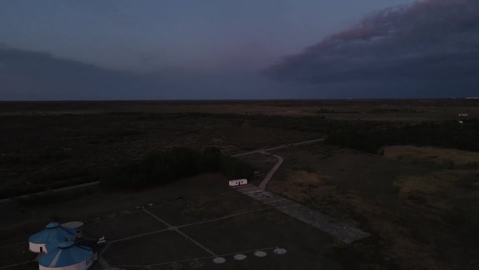 最低价呼伦贝尔草原日落航拍夕阳蒙古包晚霞