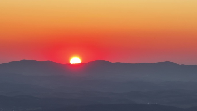 日落 晚霞 夕阳 光影