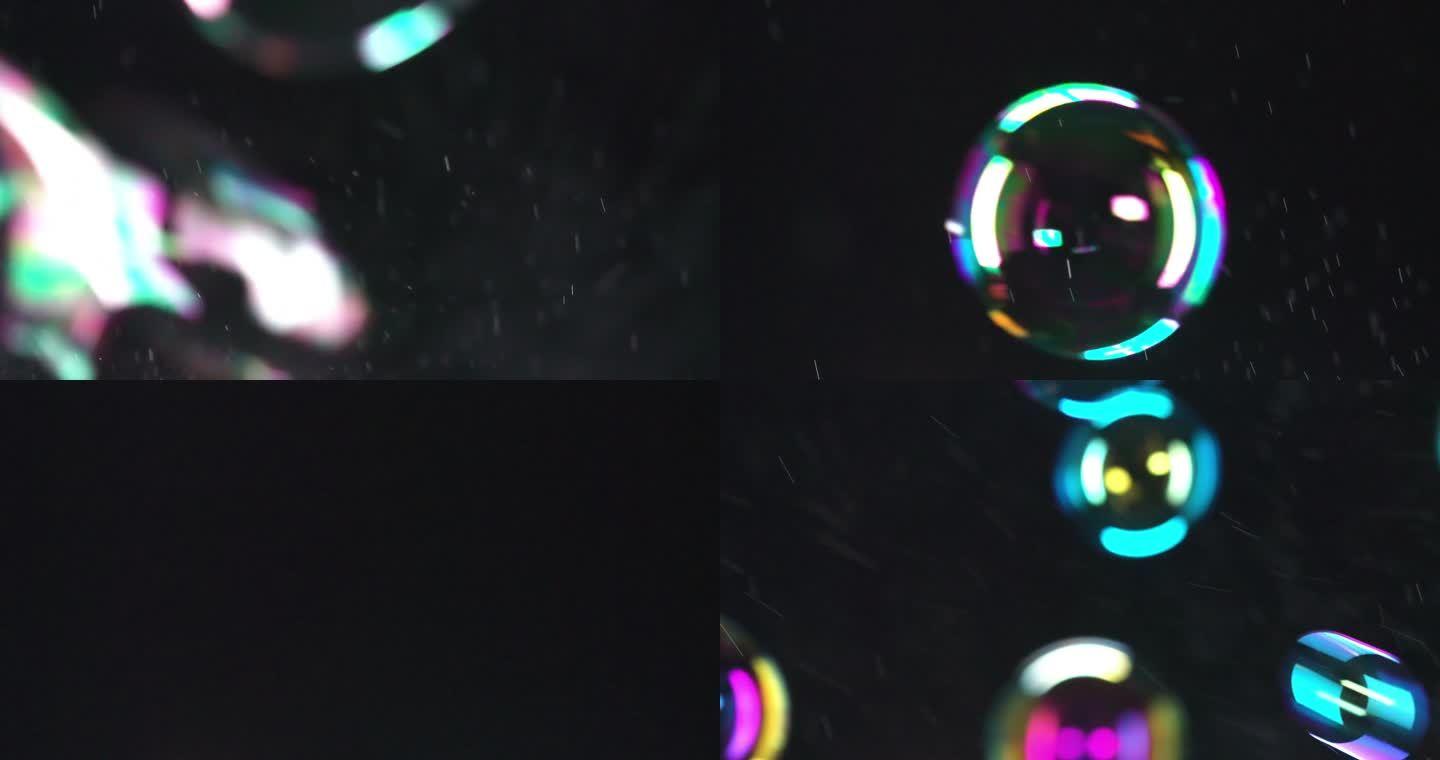 240帧高速拍摄泡泡气泡水泡素材