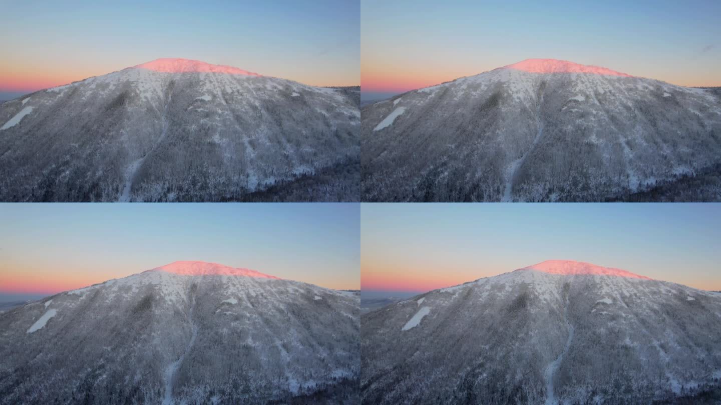 林海雪原日出