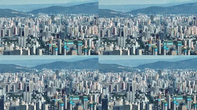 西宁城市全景1080p