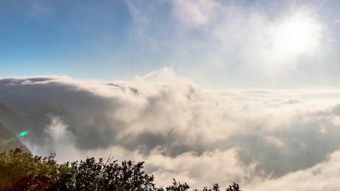 重庆南川：金佛山“观海”