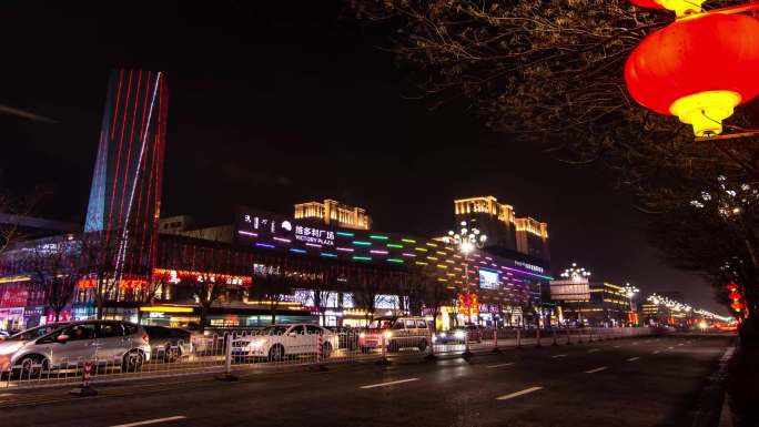 包头东河维多利夜景延时摄影