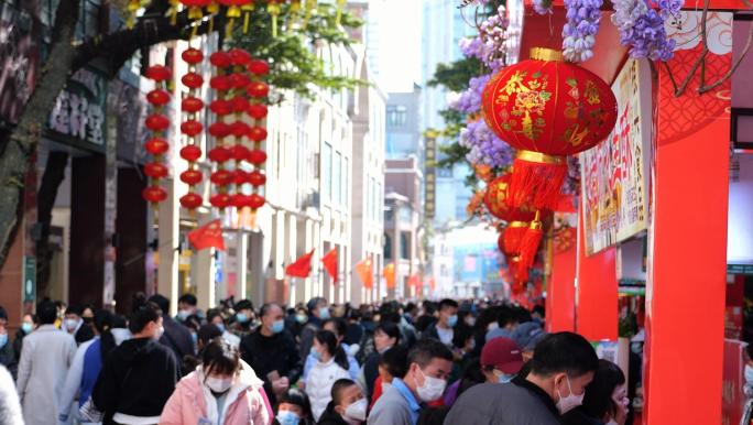 新年春节过年氛围