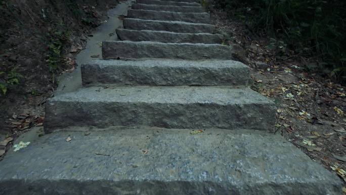 登山道台阶步道