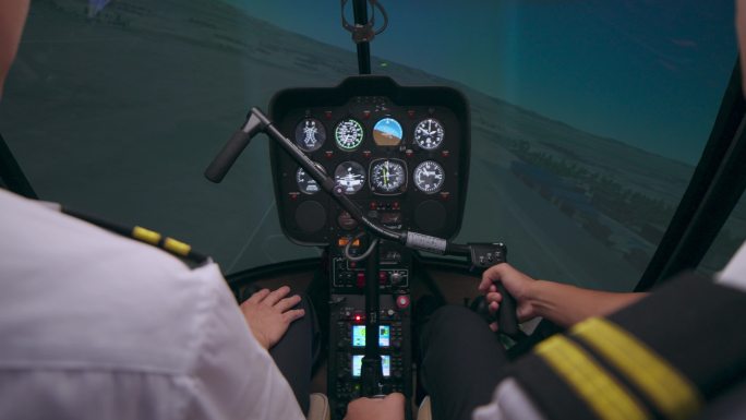 飞机直升机驾驶培训飞机仪表