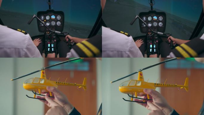 飞机直升机驾驶培训飞机仪表
