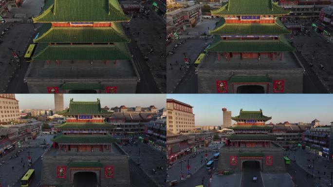 开封鼓楼航拍开封宣传片素材开封片头