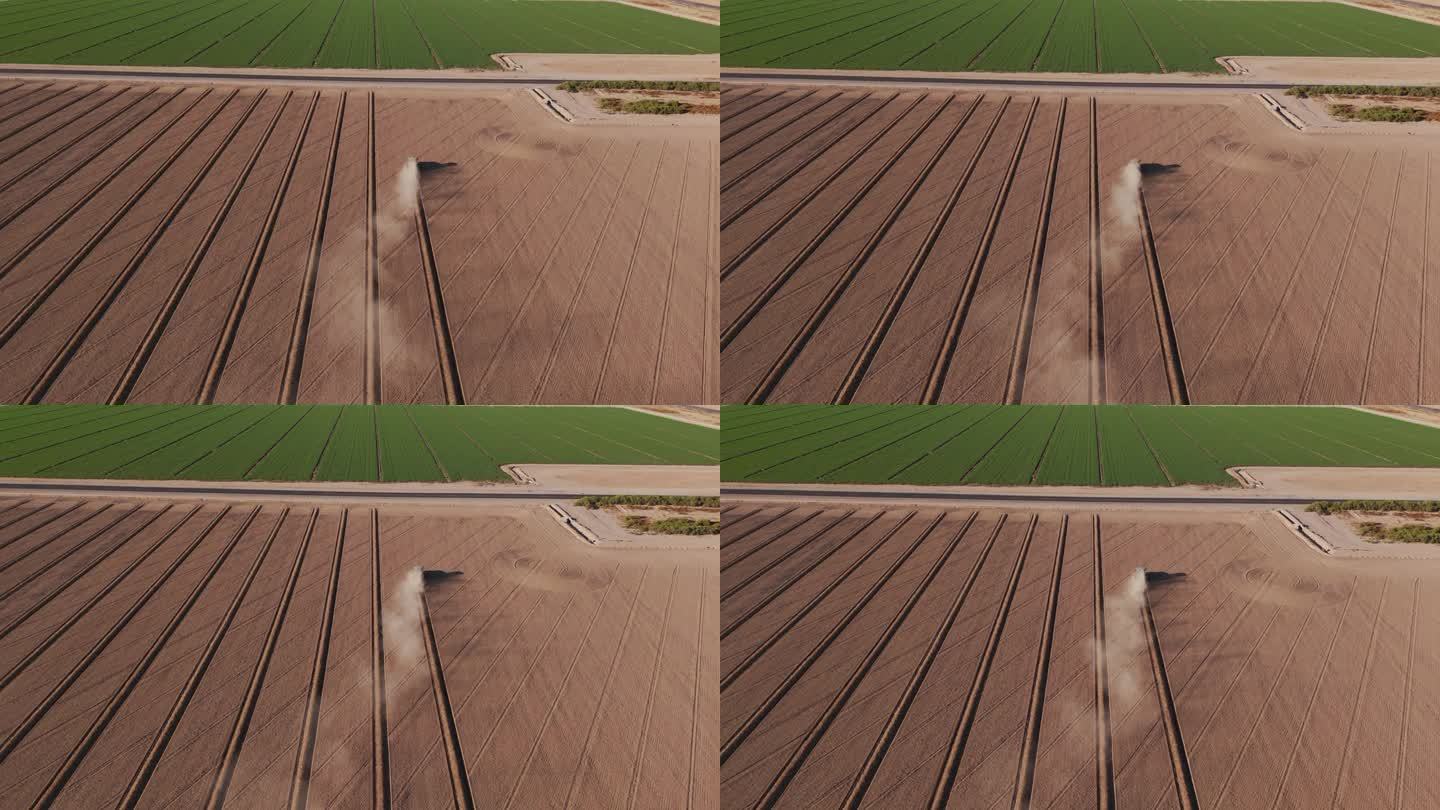 亚利桑那农田系列高视角俯瞰农业