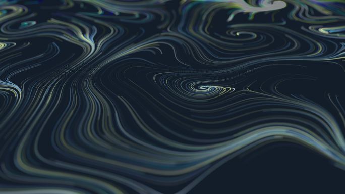 螺旋线A 1抽象 地产 片头 蓝色 银河
