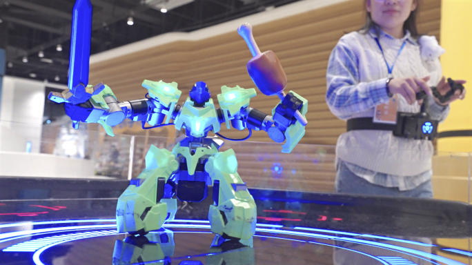科技机器人 AR虚拟现实 体感机器人