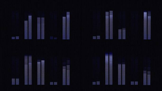 高保真图形均衡器音乐律动视频素材音频音波