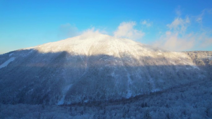 林海雪原日出