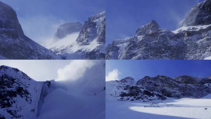 长白山雪山空镜2