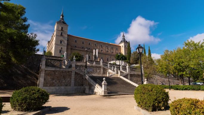 Alcázar de Toledo的时间间隔
在西班牙的托莱多帝国城