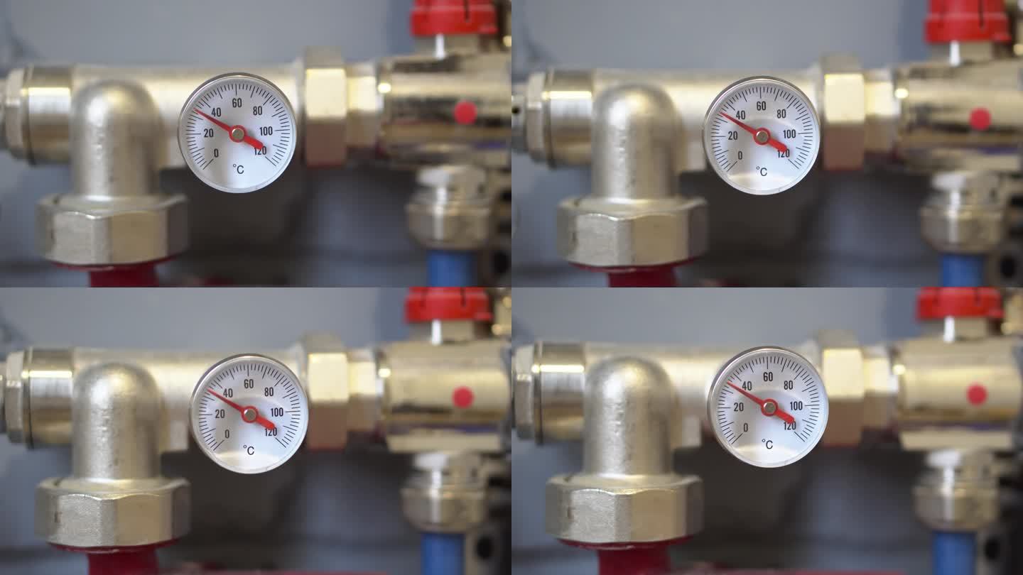 住宅热水系统中的水温传感器的镜头