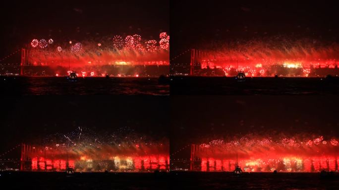 2013年10月29日，伊斯坦布尔以盛大的表演庆祝共和国成立一周年。庆祝活动