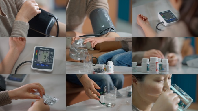 测量血压吃药降压