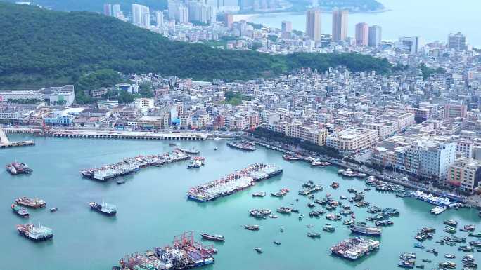 4K航拍短片.阳江海陵岛牛塘山海湾