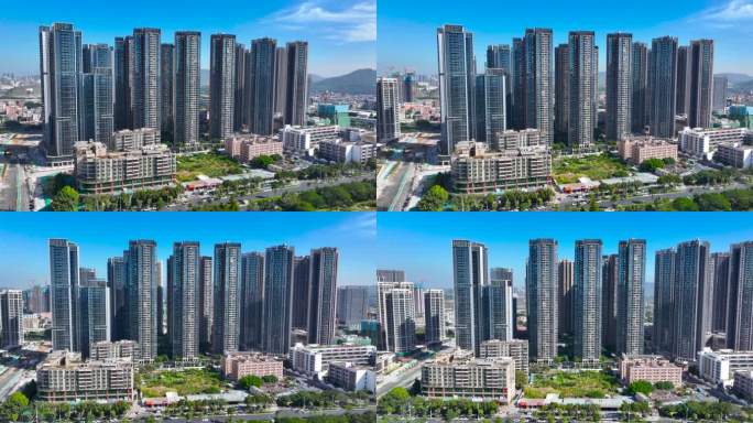 4K航拍光明星河天地