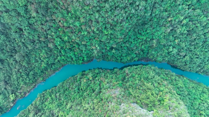 山谷峡谷小溪河流